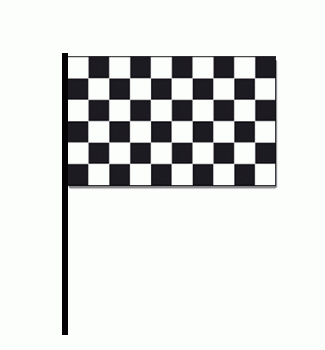 Feestartikelen Finish vlag zwaaivlag