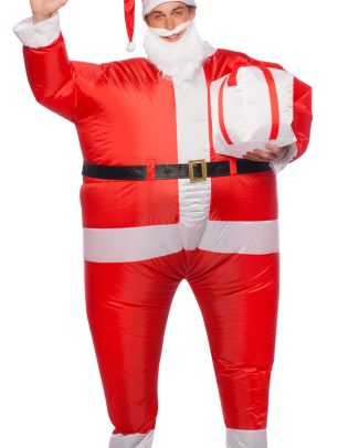 Opblaasbaar Kostuum Kerstman