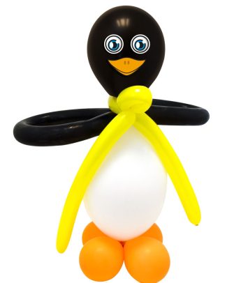 Ballon Knutsel Set Pinguins - 2 stuks