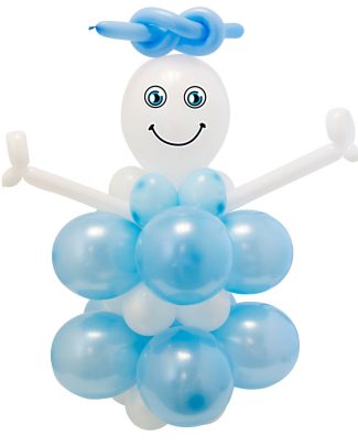Geboorte Jongen Ballonnen Knutsel Set