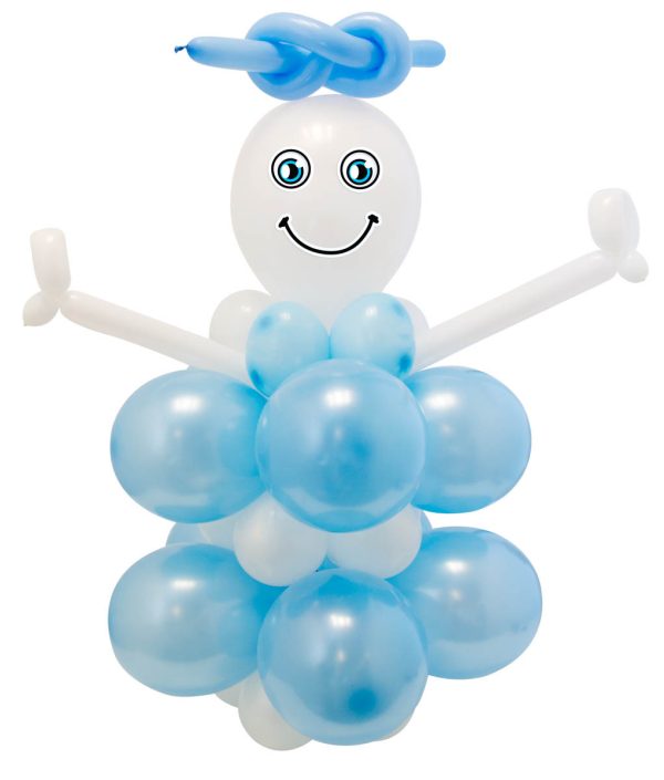 Geboorte Jongen Ballonnen Knutsel Set