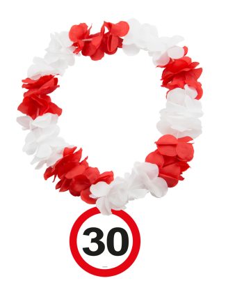 Hawaii Krans Verkeersbord 30