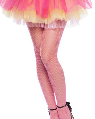 Neon Roze Visnet Panty