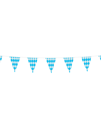 Bavaria Oktoberfest Mini Vlaggenlijn - 3 meter