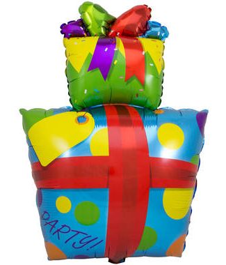 Folieballon Cadeau's - 46x63cm