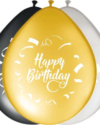 Stijlvol Feest Ballonnen 30cm - 8 stuks