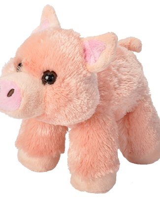 Pluche dieren knuffels Varken/biggetje van 18 cm