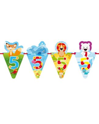 5 Jaar Fun Vlaggenlijn - 6meter