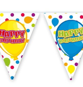 Happy Birthday Feest Slinger - 6 meter
