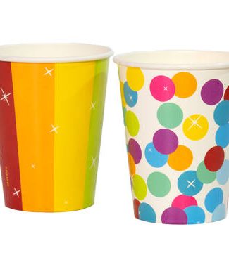 Bekertjes Rainbow - 6stk