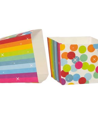 Snoepbakjes Rainbow - 5stk