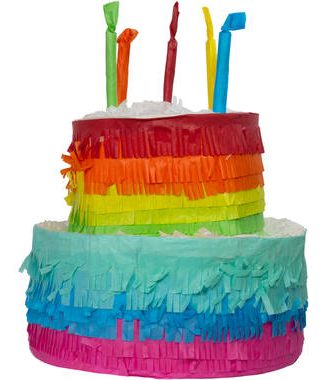 Pinata Taart Rainbow