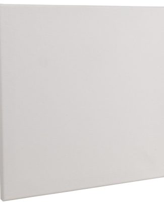 Handbespannen canvas schildersdoek - 50 x 50 cm - wit - schilderijen -