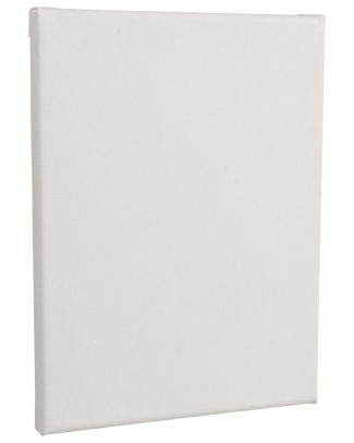 Handbespannen canvas schildersdoek - 18 x 24 cm - wit - schilderijen -