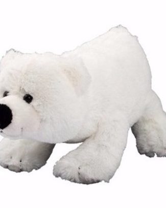 Pluche ijsbeer knuffel 17 cm