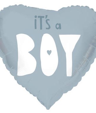 Folieballon Hart It's a Boy - 45cm