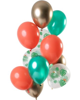 Ballonnen set Tropical Gem - 12stk