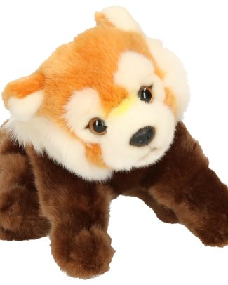 Pluche rode panda knuffel 37 cm