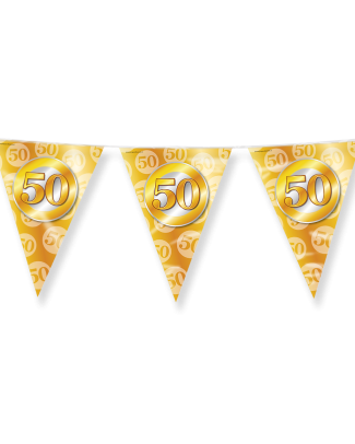 Vlaggenlijn 50 Jaar Getrouwd - 10mtr