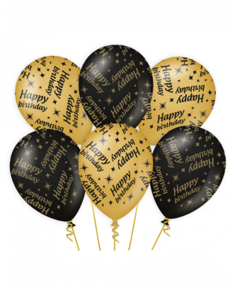 Ballonnen Classy Party - Happy Birthday