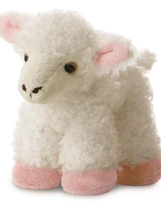 Witte schapen speelgoed artikelen schaap knuffelbeest 20 cm