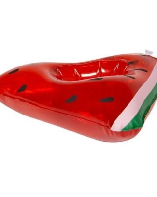 Poppen/knuffels zwembanden watermeloen 19 cm -