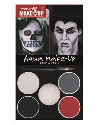 Schmink set dracula/skelet of zombie - voor volwassenen