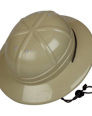 Safari helm - kaki - jungle - kinderen - verkleedhoed - carnaval accessoires