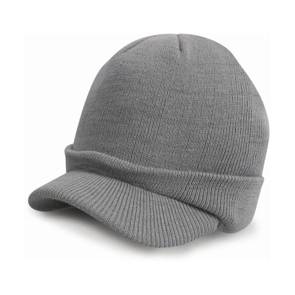 Esco wintermuts met klep in het lichtgrijs