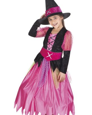 Roze Heksen Pakje Meisjes 146-152