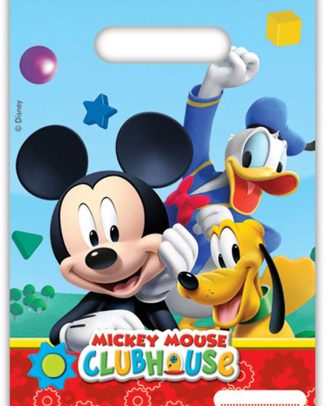 Mickey Mouse Clubhouse uitdeelzakjes - 6 stuks