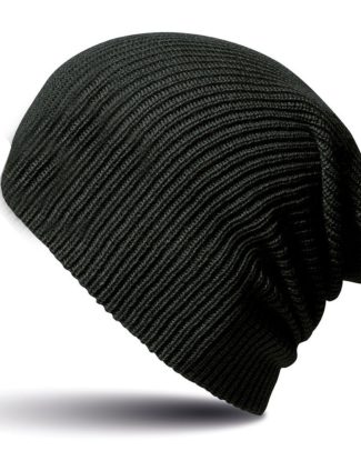 Softex beanie wintermuts in het zwart