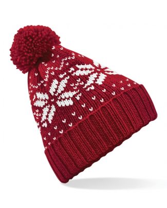 Wintermuts Snowstar - rood - gesponnen acryl - volwassenen