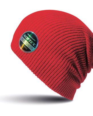 Softex beanie wintermuts in het rood