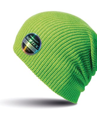 Softex beanie wintermuts in het lime groen