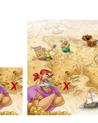 Piraat servetten disney - 20 stuks