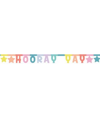 Letterslinger Hooray Yay Pastel