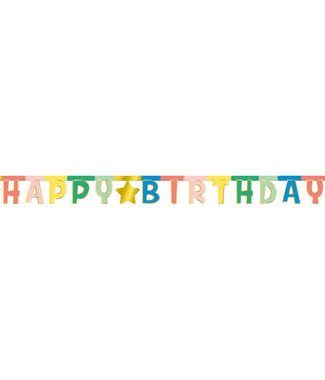 Letterslinger Happy Birthday Retro