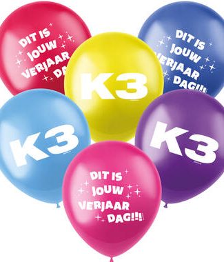 K3 Ballonnen - 6stk