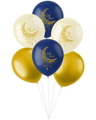 Eid mubarak Ballonnen - 6stk