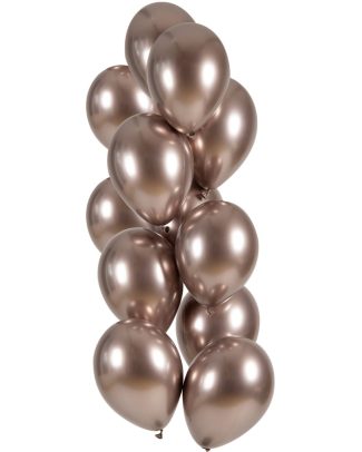 Ballonnen Set Ultra Shine Rosé - 12stk