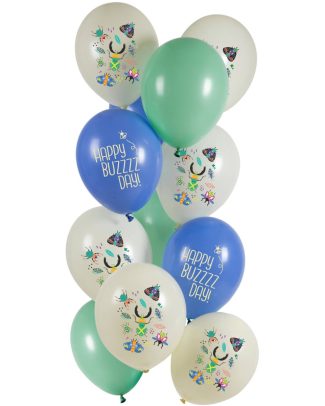 Ballonnen Set Birthday Bugs - 12stk