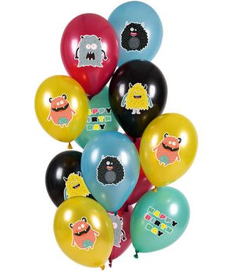 Ballonnen Monster Bash - 12stk