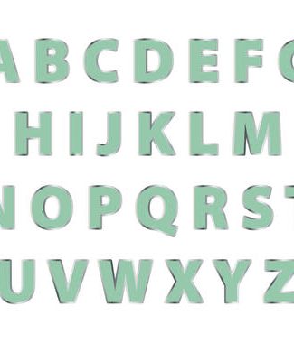 Letterslinger Doe-het-zelf-set Mijn Speciale Dag - 84stk