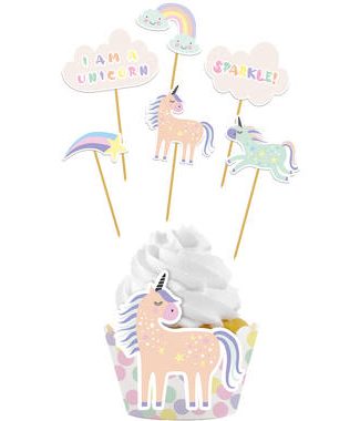 Cup-cake Decoratieset Unicorns&Rainbows