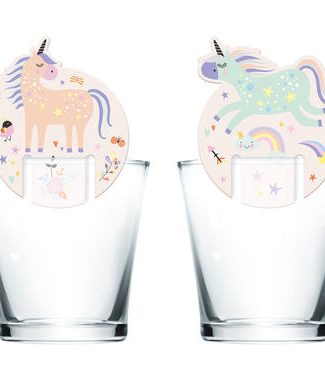 Glasmarkers Unicorns&rainbows - 6stk