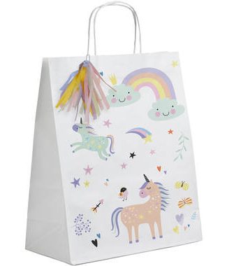 Traktatietasjes Unicorns&Rainbows - 6stk