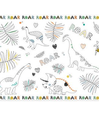 Coloring Placemats Dino Roar - 6stk