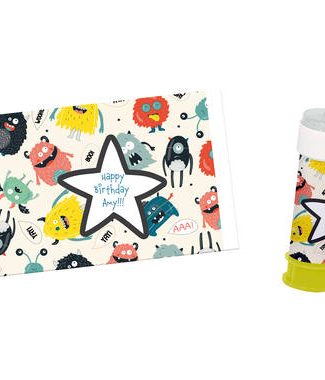 Stickers Bellenblaas Monster Bash - 6stk
