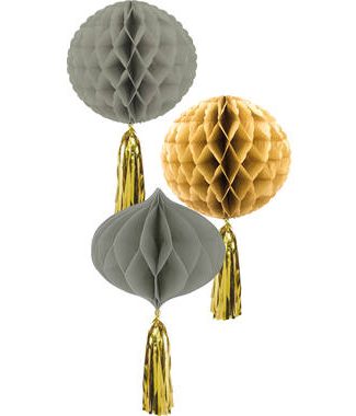 Honeycombs Golden Dawn - 3stk
